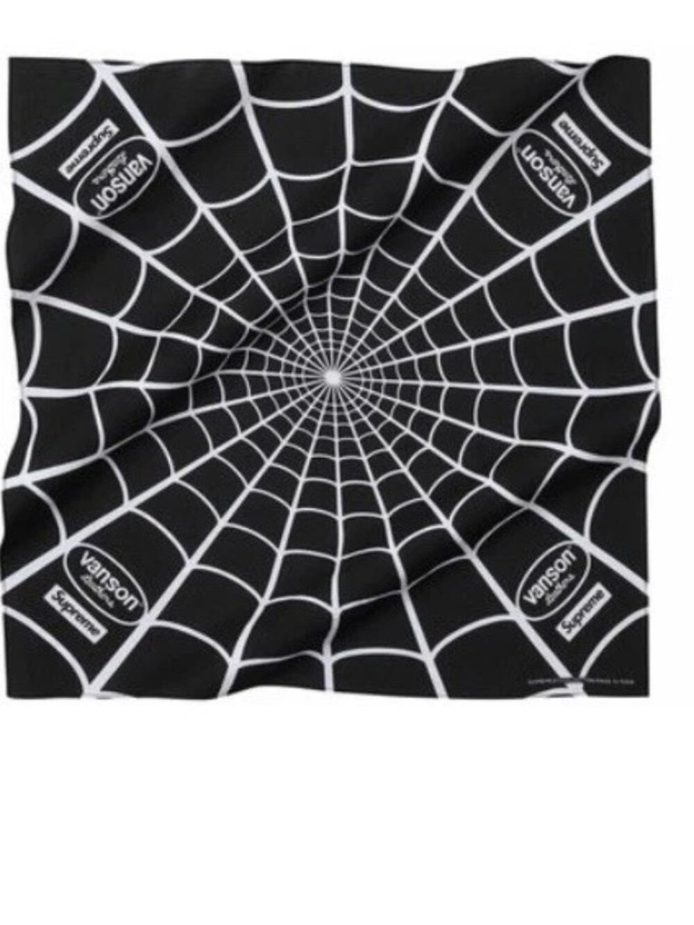 Supreme x Vanson Spider-Man Bandana 3 Pack ( Red , White , Black )